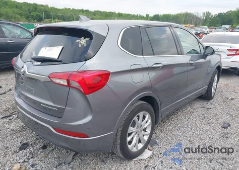 2020 Buick Envision Fwd Preferred из США, поврежденный, VIN LRBFXBSA6LD155235